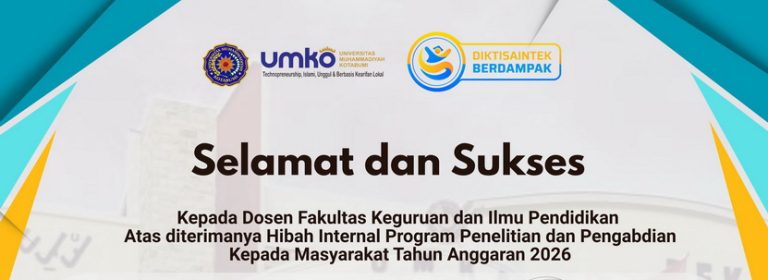 Rektor UMKO Tetapkan 7 Dosen FKIP Penerima Hibah Internal Penelitian dan Pengabdian 2026